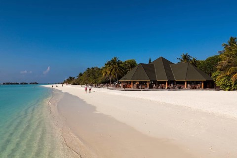 Bungalows on Paradise Island or Lankanfinolhu
