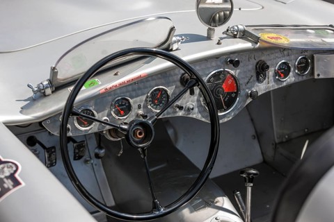 Historical vehicle at the Oldtimer Grand Prix 2013 on the Nurburgring