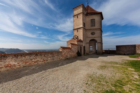 Courtyard of Burg Trausnitz Castle