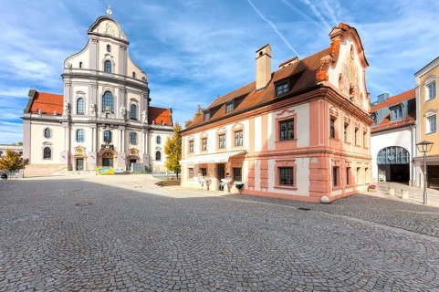 St. Anne's Basilica and the former Franciscan House