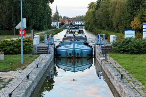 Freighter Franto on the Canal des Vosges