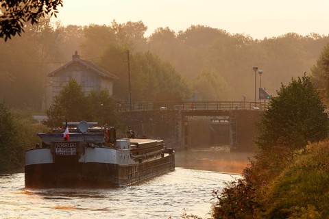 Early morning on the Canal des Vosges