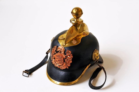 Fire Commander's helmet from 1881