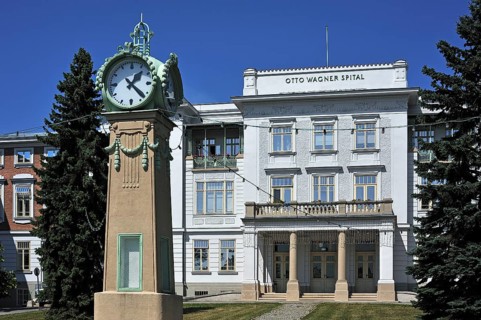 Main building of the Otto Wagner Hospital