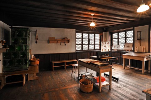 Re-creation of Albrecht Duerer's workshop
