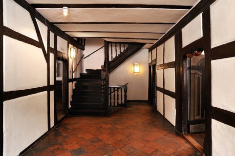 Hallway and stairs on the second floor