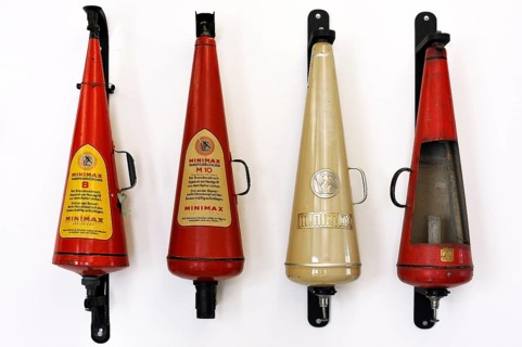 Fire extinguishers of the 20th century