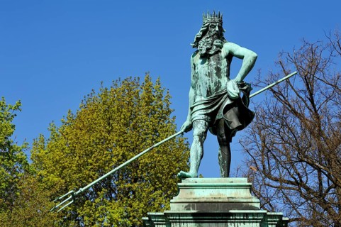 Sculpture of Neptune