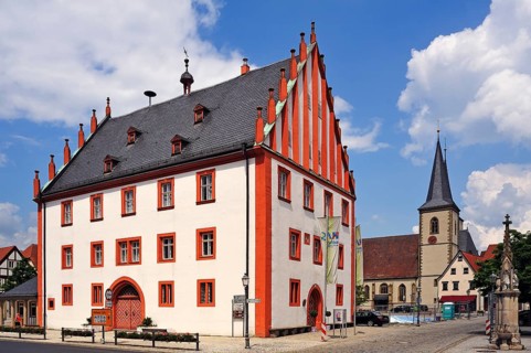 Old Town Hall from 1514 on Marktplatz square