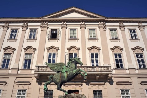 Facade of Schloss Mirabell Palace