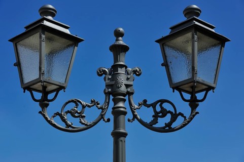 Nostalgic double lantern