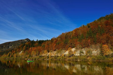 Boat on Lake Weitsee
