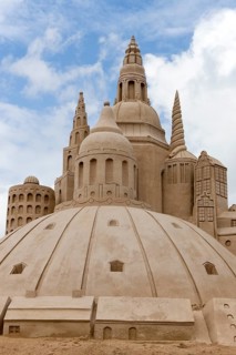 Sand sculpture at the Sand Sculpture Festival