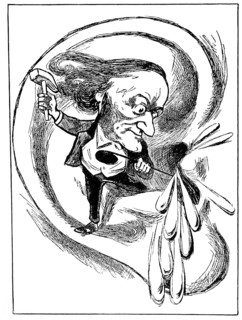 Caricature of Richard Wagner