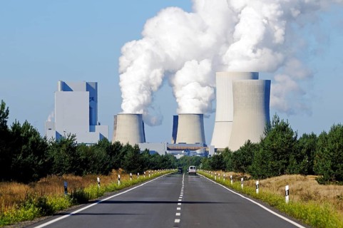 Cooling towers of Schwarze Pumpe Power Station