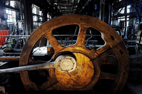 Machinery in the Energy Factory Knappenrode