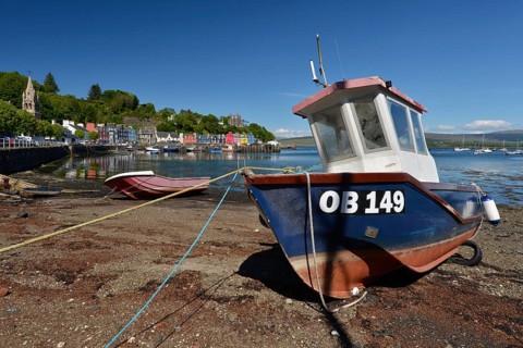 Fishing boat at the harbour