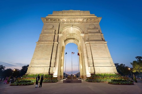 Soldiers at Amar Jawan Jyoti