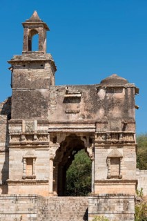 Western entrance gate to Chittorgarh Fort