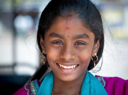 Smiling girl