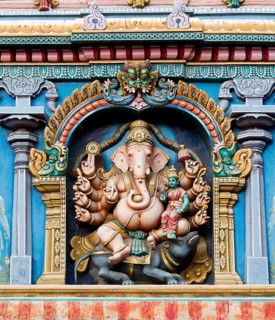 Hindu god Ganesha or Ganpati