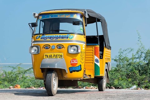 Rickshaw taxi