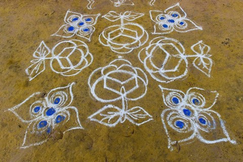 Traditional Rangoli