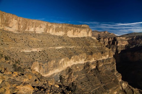 Wadi Ghul or Omani grand canyon