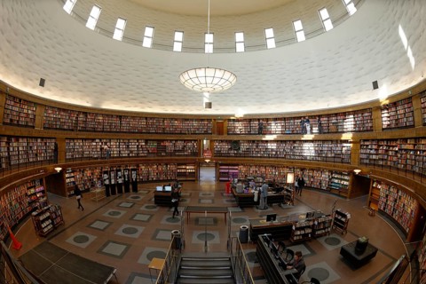 Stockholm City Library or Stadsbiblioteket