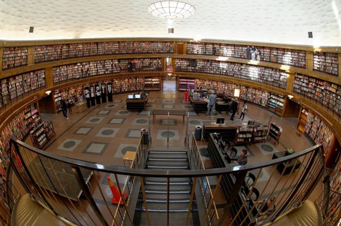 Stockholm City Library or Stadsbiblioteket