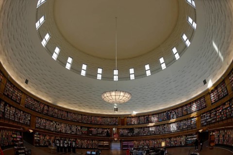 Stockholm City Library or Stadsbiblioteket