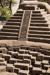 Pyramid and Pueblo houses