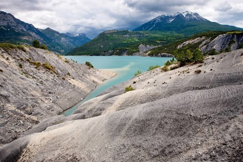 Lac de Serre-Poncon reservoir