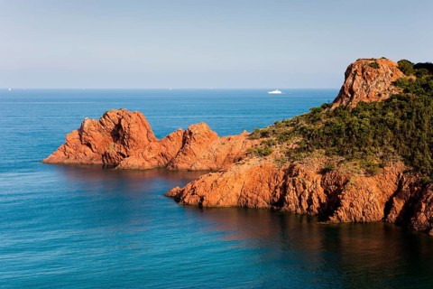 Bay in the Esterel region