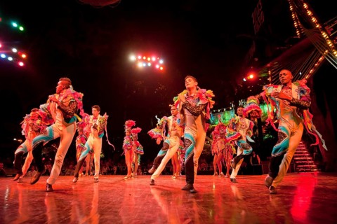 Dancers of the famous Tropicana nightclub