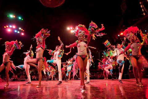 Dancers of the famous Tropicana nightclub
