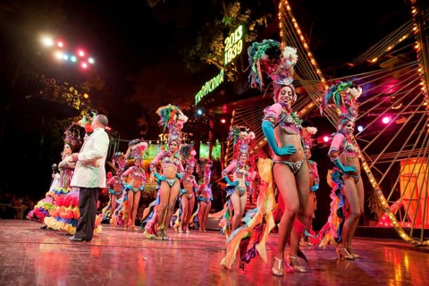 Dancers of the famous Tropicana nightclub