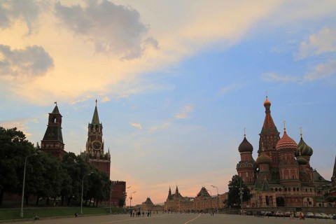 Dusk over Red Square