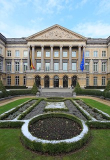 Belgian Parliament Palace of the Nation or the Palais de la Nation