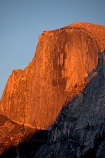 Half Dome in the evening light