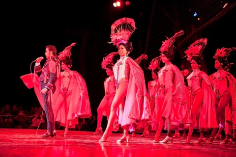 Dancers of the famous Tropicana nightclub