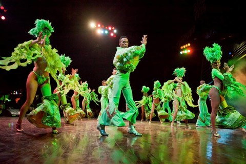 Dancers of the famous Tropicana nightclub