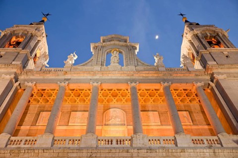Almudena Cathedral or Catedral de Santa Maria la Real de la Almudena de Madrid