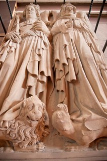 Tombs of King Rupert and Elisabeth of Nuremberg at Heiliggeistkirche