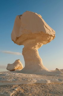 Chalk rock formations