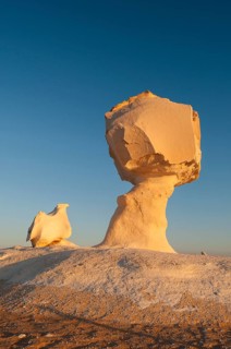 Chalk rock formations