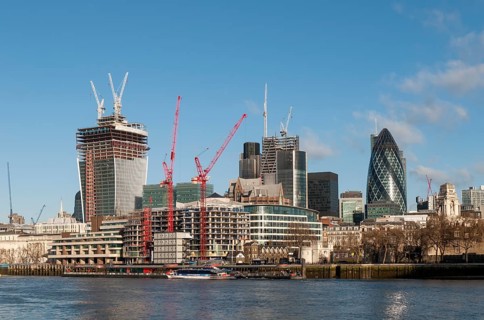 Construction of new skyscrapers