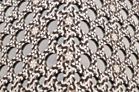 Facade of the Ravensbourne College of Design and Communication