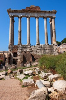 The Temple of Saturn