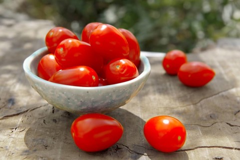 Fresh plum tomatoes